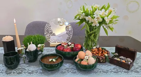 آینه رومیزی سایان هوم مدل نقشه ایران