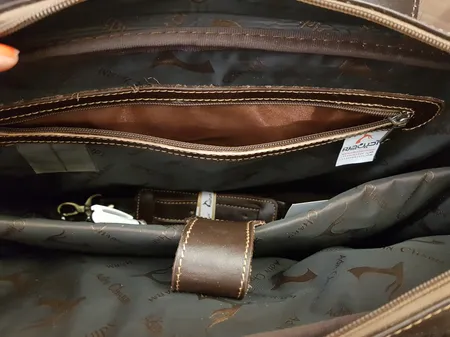 کیف اداری چرم بارز مدل DL35