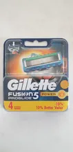 تیغ یدک ژیلت مدل Fusion Proglide Power‏ بسته 4 عددی