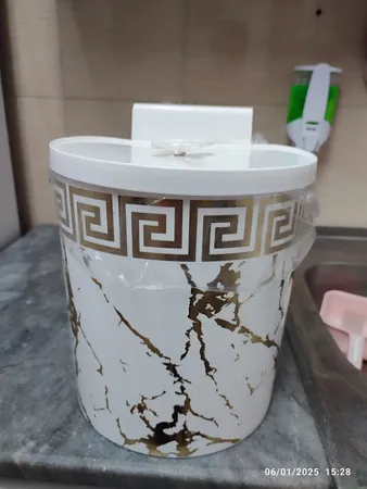 سطل زباله کابینتی مدل ماربل