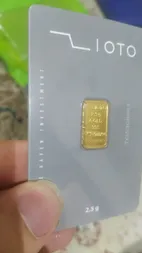 شمش طلا 24 عیار زیوتو مدل DS-Au-p2.5