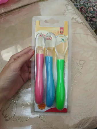 قاشق کودک بیبی لند مدل 286 بسته 3 عددی