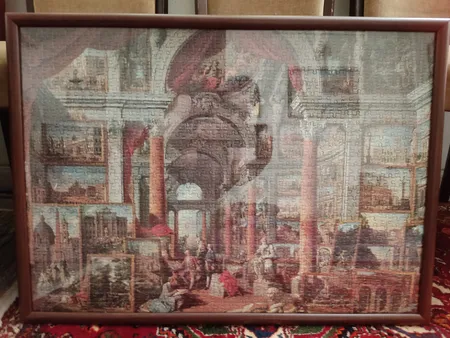 پازل 1000 تکه فاکس پازل طرح تالار روم مدرن کد 62400