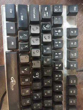 برچسب حروف فارسی ایتوک مدل Laminate