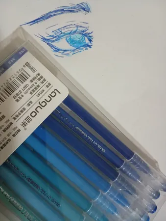 روان نویس 0.6 میلی متری لنگو مدل GB/T 37853 بسته 9 عددی