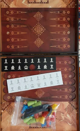 بازی فکری منچ و شطرنج مدل فروردین