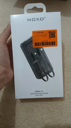 پاوربانک نوکسو مدل PN-2 ظرفیت 20 هزار میلی آمپر ساعت
