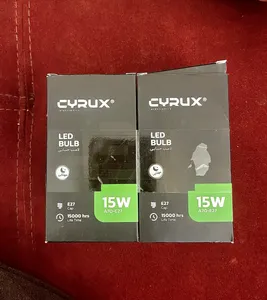 تجریه خرید لامپ ال ای دی 15 وات سایروکس مدل 001 پایه E27 بسته 2 عددی