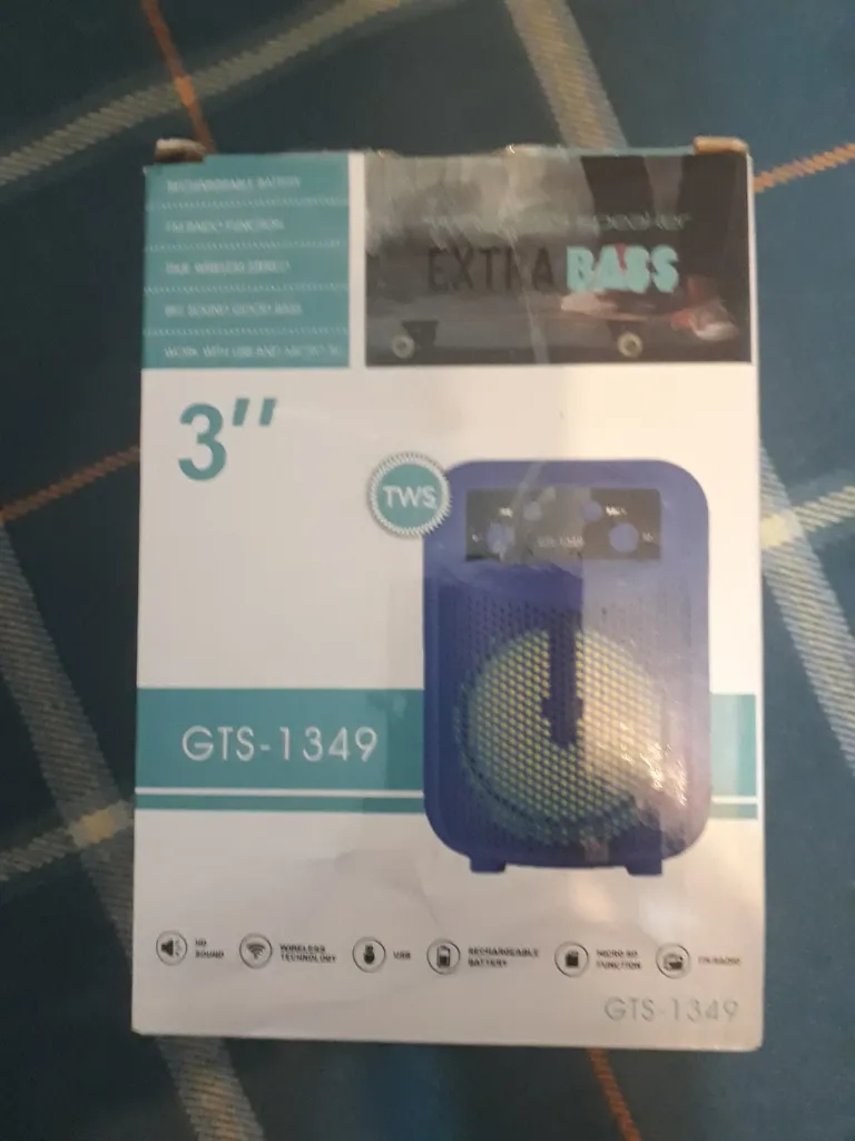 اسپیکر بلوتوثی گریت نایس مدل GTS-1349