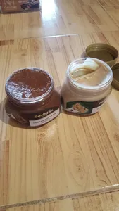 تجریه خرید کرم کنجد شکلاتی دوین جاکس - 300 گرم به همراه کرم کنجد پسته ای دوین جاکس - 300 گرم