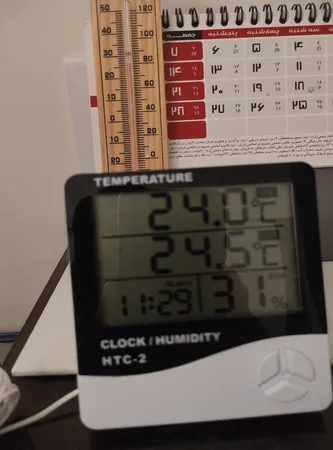 دماسنج و رطوبت سنج محیطی HTC-2