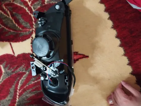 چراغ جلو خودرو فن آوران پرتو الوند مدل YM110 مناسب برای پراید 131 بسته دوعددی