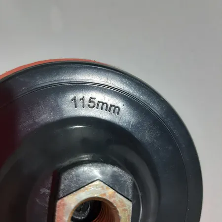 پد پشت کرکی مدل PAS1 قطر 115میلی متر