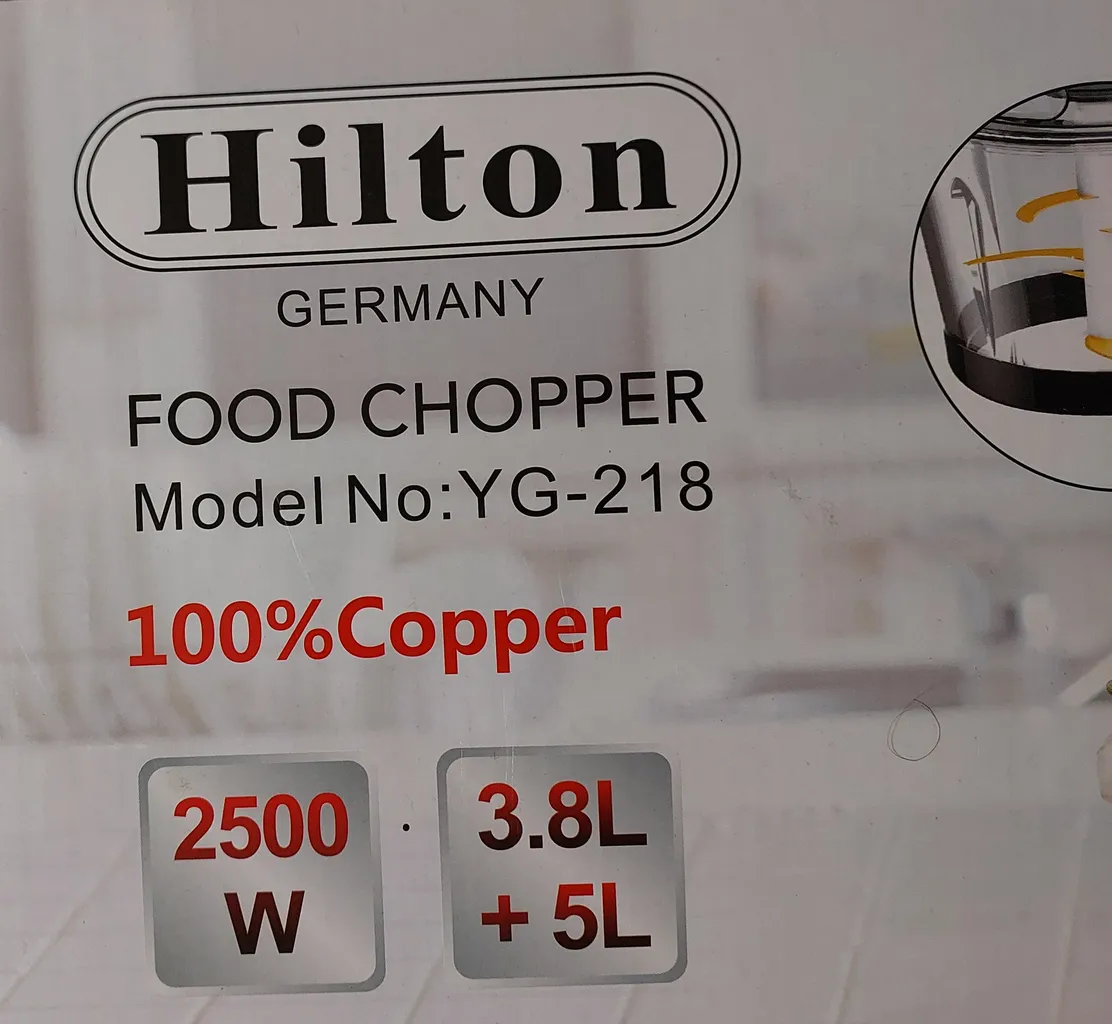 خردکن هیلتون مدل HL_4660ch