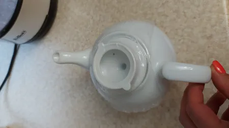 قوری شرکت صنایع چینی تقدیس مدل هتلی کد 201 گنجایش 0.6 لیتر