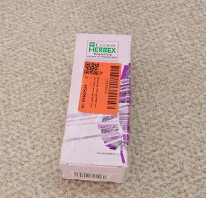 تجریه خرید کرم ترمیم کننده هربکس مدل Sensitive حجم 60 میلی لیتر