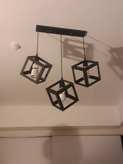 چراغ آویز سه شعله مدل P110