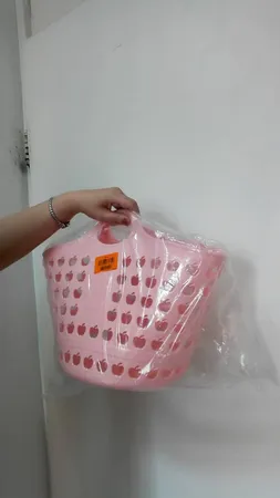 سبد خرید اشکان پلاستیک طرح سیب کد 250