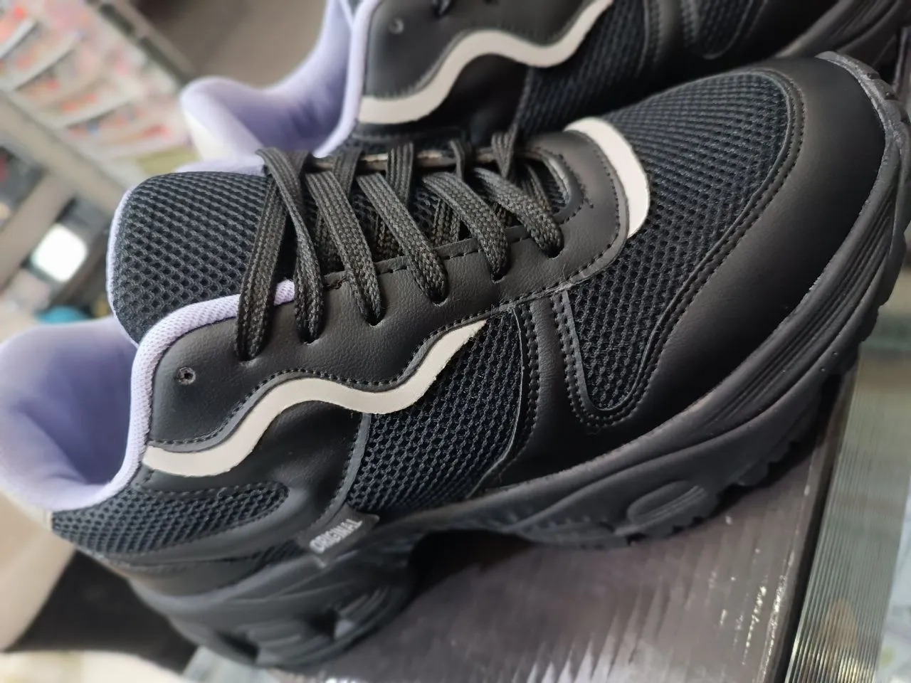 کفش روزمره زنانه سیی 1966 مدل اسپرت موجی کد 2237