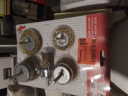 فرچه سیمی سر دریلی مدل ZZTWR 5 مجموعه 5 عددی