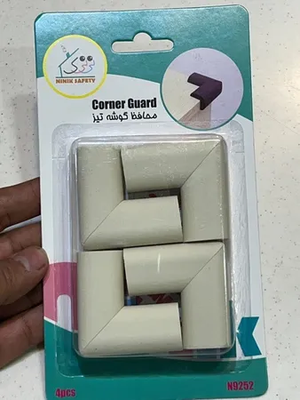 محافظ کنج و گوشه کودک نی نی ک مدل N9252-CGY بسته 4 عددی