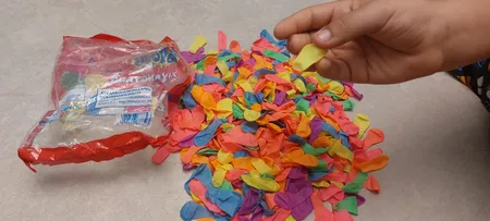 بادکنک آبی مدل واتربالن بسته ۵۰۰ عددی