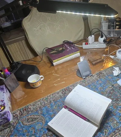 چراغ مطالعه صنایع کریم زاده مدل EN-107A