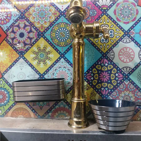 صافی سینک بازن مدل n01 بهمراه جا اسکاچی