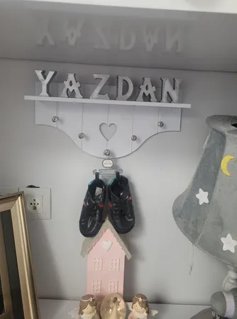 طبقه دیواری طرح قلبی