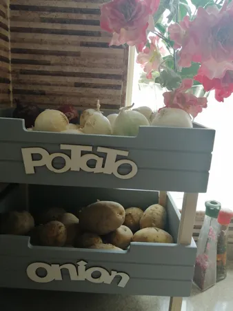 سبد سیب زمینی و پیاز مدل vegtable