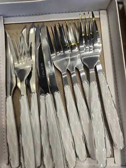 ست کارد و چنگال میوه خوری 12 پارچه دی ام جی کد 1144