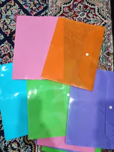 تجریه خرید پوشه دکمه دار مدل A4-v15 بسته 10 عددی