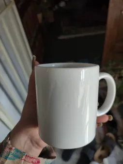 ماگ مدل سرامیکی ساده بسته دو عددی