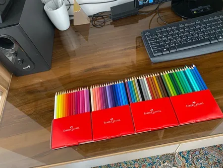 مداد رنگی 60 رنگ فابر کاستل مدل classic