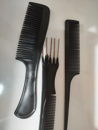 ست شانه مو سافاری کد 31282 بسته 10 عددی