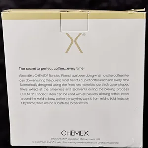 تجریه خرید فیلتر قهوه کمکس مدل FS-100 بسته 100 عددی