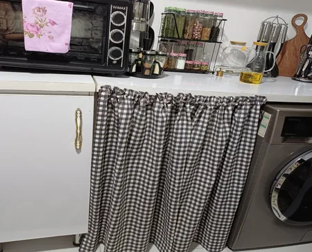 پارچه آشپزخانه مدل چهارخانه کد T