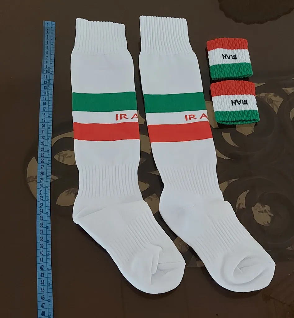 ست 5 تکه لباس ورزشی پسرانه طرح ایران مدل جام جهانی2022