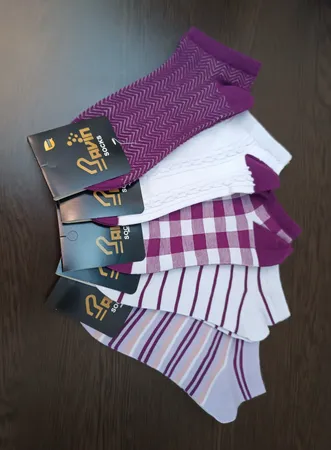 جوراب زنانه مدل مچی بسته 5 عددی