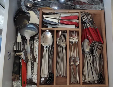 نظم دهنده قاشق و چنگال مدل B5