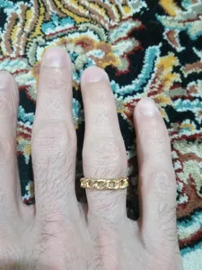 تجریه خرید انگشتر طلا 18 عیار زنانه با طرح کارتیه دوست خوب مدل DK375 سایز 53