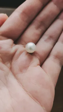 گوشواره نقره زنانه آی جواهر مدل مروارید کد 925I