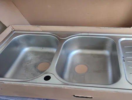 سینک ظرفشویی استیل البرز مدل 300 توکار