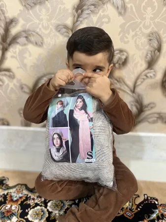 ست کلاه و شال گردن بافتنی سام مدل 414