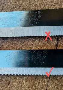 تجریه خرید چاقو آشپزخانه زولینگن مدل فاردینکس