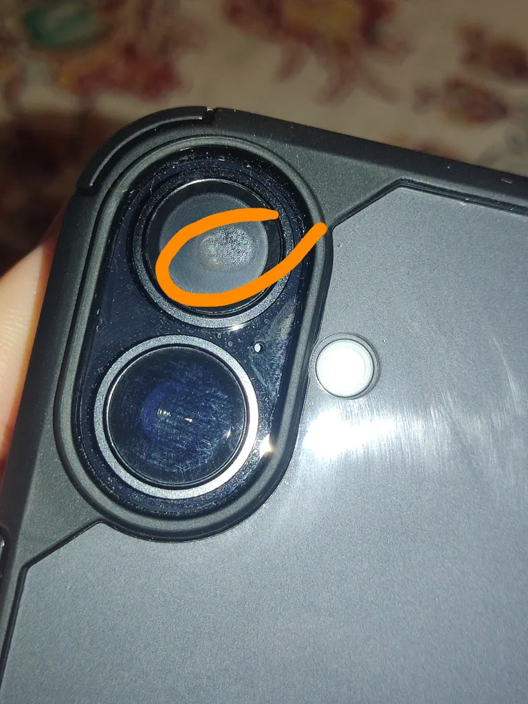 محافظ لنز دوربین اسپریگ مدل Ring metal-Super High quality مناسب برای گوشی موبایل اپل Iphone 16 / 16 Plus