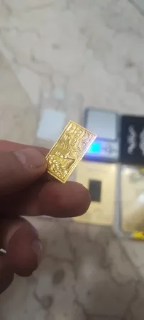 شمش طلا 24 عیار جواهریان مدل kish2.5
