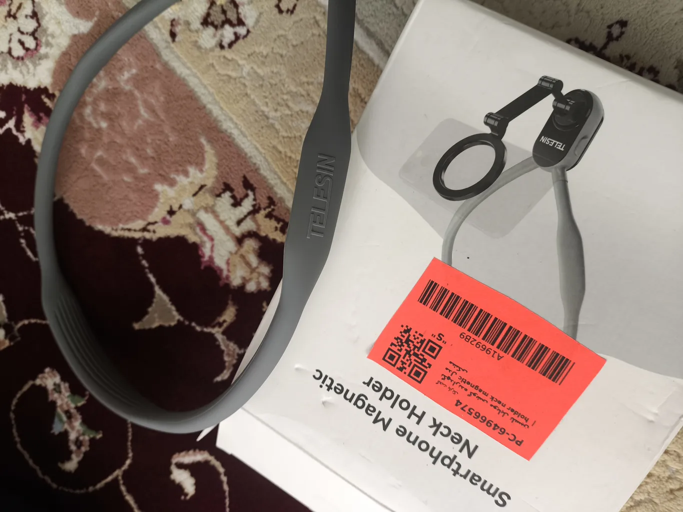 نگهدارنده گوشی موبایل تلسین مدل magnetic neck holder