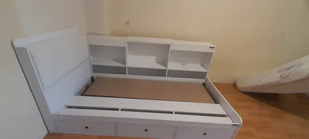 تخت خواب یک نفره مدل شلف سایز 90×200 سانتی متر