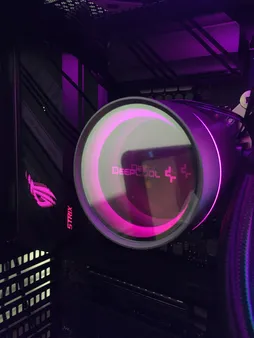 سیستم خنک کننده آبی دیپ کول مدل CASTLE 240EX A-RGB